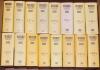 Wisden Cricketers&rsquo; Almanack 1960, 1981 to 2022. Original hardback editions with dustwrappers where applicable. The 1960 edition with light wear to the front internal hinge otherwise in good/very good condition. Sold with the run from 1981 to 2022, plus du - 3