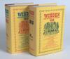 Wisden Cricketers&rsquo; Almanack 1968 and 1969. Original hardback editions with dustwrapper. Odd very minor faults to the dustwrappers otherwise in good/very condition