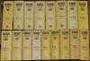 Wisden Cricketers&rsquo; Almanack 1976 to 2022. Original hardback editions with dustwrappers where applicable with the exception of the 1981, 1988, 1997 and 2001 editions which are cloth covered editions. Also includes a additional softback edition of 2002 as w - 2