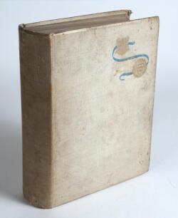 &lsquo;The Jubilee Book of Cricket&rsquo;. K.S. Ranjitsinhji. Edinburgh 1897. Limited edition of 350 copies signed by Ranjitsinhji, this being number 80. Hand made paper, top edge gilt, other edges untrimmed. Original vellum board covers. Bookplate of the sports jour