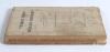 &lsquo;Who&rsquo;s Who in Indian Cricket&rsquo;. Edited by Syed M.H. Maqsood. 2nd edition, New Delhi 1942. Printed at the Caxton Press, New Delhi. [v] 116pp. Original stiffened boards and cloth spine. Padwick 3819. Worm damage and wear to boards and pages, loss to spine, s - 3