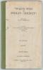 &lsquo;Who&rsquo;s Who in Indian Cricket&rsquo;. Edited by Syed M.H. Maqsood. 5th edition &lsquo;1945-46&rsquo; , Delhi 1946. Printed at The Model Press, Delhi. [xvi] 71pp. Original stiffened boards and cloth spine. Padwick 3819. Ownership stamps of &lsquo;V. Pattabhiraman, Advocate, Madras
