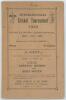 Intercolonial Cricket Tournament 1929. Played at Bourda, Georgetown, B.G. Sept-Oct 1929&rsquo;. Reprinted from The Daily Chronicle, Printers. Georgetown. 8vo. Original printed wrappers, minor signature in ink to top border of front wrapper. Post tournament. Pad