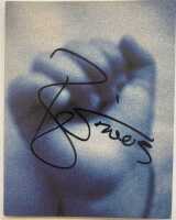 DAVID BOWIE SIGNED POSTCARD