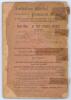 &lsquo;World of Cricket. Fifty Years of Cricket. England v Australia, Colony v Colony 1856-1895, Records etc of the Cricket Field&rsquo;. F.J. Ironside. 3rd Edition 1895. Published by W. Dymock, Sydney 1895. Printed by McCarron, Stewart & Co., Sydney. Original decora - 2