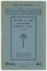 &lsquo;Cricket in Perth 1827-1921&rsquo;. History of the Perthshire Cricket Club. James Barlas, Perth, 1921. Original souvenir brochure stamped &lsquo;Prize draw No. 4172&rsquo; to front cover. Original decorative paper wrappers. Padwick no. 3285. Light vertical fold, minor agei