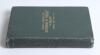 &lsquo;John Lawrence&rsquo;s Handbook of Cricket in Ireland&rsquo; 1874-75. Tenth Number (issue). Compiled and edited by J.T.H. [Hurford]. Original tooled green cloth with gilt title to front. Padwick 3315. Some wear to board and spine extremities, otherwise in good condit - 3