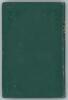 &lsquo;John Lawrence&rsquo;s Handbook of Cricket in Ireland&rsquo; 1878-79. Fourteenth Number (issue). Compiled and edited by J.T.H. [Hurford]. Original tooled green cloth with gilt titles to front and later(?) title label to spine. Padwick 3315. Very minor wear to board e - 2