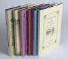 J.W. McKenzie facsimile reprints. Six limited edition hardback titles with good dustwrappers, each with the bookplate of the sports journalist and author, Gordon Ross. Titles are &lsquo;Curiosities of Cricket&rsquo; by An Old Cricketer&rsquo; facsimilie reprint published b