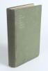 &lsquo;The History of South African Cricket. Including the full scores of all important matches since 1876&rsquo;. Maurice W. Luckin. Johannesburg 1915. Original green cloth. Gilt title to front and spine. Padwick 3600. Slight breaking to front internal hinge, bumpin