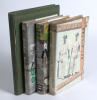 South Africa signed tour histories/ biographies 1954-1960. Three hardbacks with dustwrappers, each multi-signed. Titles are &lsquo;Caught by the Springboks&rsquo;, Jack Cheetham, Cape Town 1954, three signatures of Watkins, Melle and Keith. Old tape repairs to dustwr