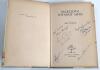 South Africa signed tour histories/ biographies 1954-1960. Three hardbacks with dustwrappers, each multi-signed. Titles are &lsquo;Caught by the Springboks&rsquo;, Jack Cheetham, Cape Town 1954, three signatures of Watkins, Melle and Keith. Old tape repairs to dustwr - 2