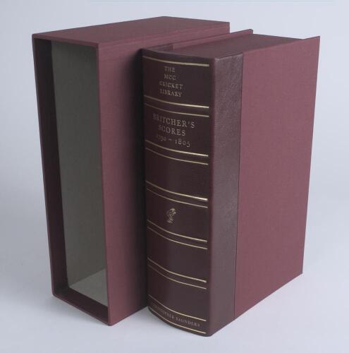 &lsquo;Britcher&rsquo;s Scores 1790-1805&rsquo;. A boxed set of the fifteen issues in facsimile, with a commentary by David Rayvern Allen. Christopher Saunders, Newnham on Severn 2003. Published in a limited edition of 212, each set signed by Sir Tim Rice, President of M.C