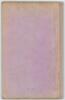 &lsquo;Clifton College Cricket Records. 1863 to 1891&rsquo;. Edited by E.L. Fox. Bristol 1892. 79pp. Original decorative stiffened card boards with later replacement spine, preserved in modern grey box. Comprises scores and averages for players including K.J. Key, E. - 2