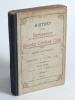 &lsquo;History of the Derbyshire County Cricket Club&rsquo;. Walter J. Piper. Derby 1897. Original decorative boards. Some breaking to internal hinges, Ex collection of F.S. Ashley-Cooper with his signature to top border of the first advertising page and dated May 23 - 5