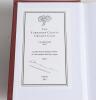 Yorkshire C.C.C. Annual 2007-2013. Seven leather bound editions for seasons 2007 (109th edition) to 2013 (115th). Includes limited editions for 2007 no. 57/150, and 2008 no. 61/100, both signed by the Captain, Darren Gough. All with gilt titles to front a - 2
