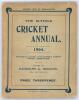 &lsquo;The Suffolk Cricket Annual 1904&rsquo;. Edited by Randolph L. Hodgson. Second year of publication. Original paper wrappers. Ex Anthony Woodhouse collection. Padwick 2591. Minor wear to wrappers, otherwise in very good condition.