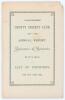 &lsquo;Staffordshire Cricket. Records: Reviews: Reminiscences from the earlier years of the Nineteenth Century to 1923&rsquo;. William Gatus Watson. Stafford 1924. Original brown cloth with gilt title to front. Padwick 2571. Minor wear to board and spine extremities, - 2
