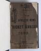 &lsquo;The Athletic News Cricket Annual&rsquo;. Complete and full run of issues for 1892 (first year of issue in book form) to 1955 (final issue). Bound together as fourteen volumes in modern matching dark blue leather with gilt titles to fronts and spines, original 