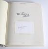 &lsquo;The Bradman Albums&rsquo;. Queen Anne Press, London 1987. First edition, Volumes I & II. Cloth covers, gilt titles to fronts and spines. Slip case. Signature of Don Bradman on label taped down to title page of Volume I. Very good condition. - 3