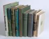 Signed cricket biographies and histories 1906-1981. Nine original hardbacks from the collection of the sports journalist and author, Gordon Ross, the majority with dustwrappers. Each title signed by the author or otherwise. Two by Pelham Warner, &lsquo;The M.C.