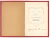 &lsquo;Eight Poems from Clifford Bax&rsquo;. Privately printed for Bax as a 12pp Christmas card 1928. Comprises twelve poems, the final poem &lsquo;A Dead Cricketer&rsquo; was republished the following year retitled &lsquo;Corsham Cricket&rsquo; in Lakenham&rsquo;s book commemorating Fred Hulbert