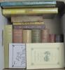 Cricket histories 1900-2000. A good selection of fourteen assorted hardback cricket books. Pre-war titles include &lsquo;Bat v Ball. The Book of Individual Cricket Records, &c. 1864-1900&rsquo;. J.H. Lester. Nottingham 1900. Bound in maroon cloth, original pictorial 