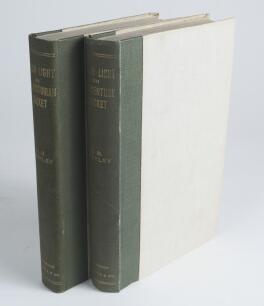 &lsquo;Fresh Light on 18th Century Cricket. A Collection of 1000 New Cricket Notices from 1697 to 1800&rsquo;. G.B. Buckley. Birmingham 1935. Padwick 801. Sold with &lsquo;Fresh Light on Pre-Victorian Cricket. A Collection of New Cricket Notices from 1709 to 1837&rsquo;. G.B. Bu