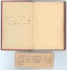 &lsquo;Cricket Notes... with a letter containing Practical Hints&rsquo;. William Bolland and William Clark. Trelawny Saunders, London 1851. 155pp. Comprises historical essays, reminiscences and commentary. Presentation copy with dedication in ink to inside front cove - 3