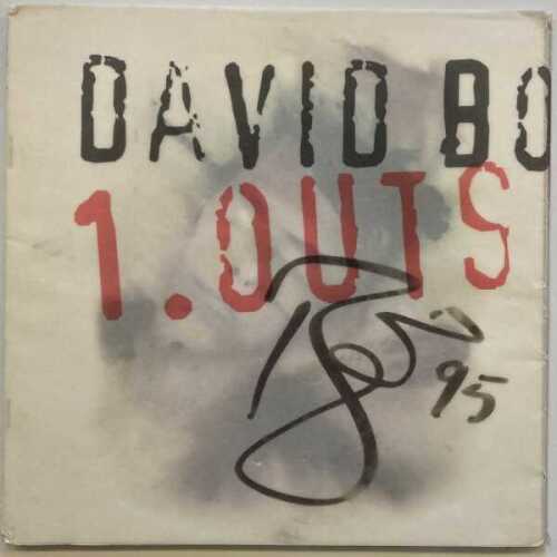 DAVID BOWIE SIGNED OUTSIDE BOOKLET