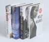 Signed sporting autobiographies. Four hardback titles, each signed by the author/ subject. Titles are &lsquo;Unless I&rsquo;m Very Much Mistaken&rsquo;, Murray Walker 2002. &lsquo;Paula. My Story So Far&rsquo;, Paula Ratcliffe 2004. &lsquo;Black, White & Gold&rsquo;, Kelly Holmes 2005. &lsquo;My Autobi