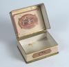 &lsquo;Ascot Toilet Soap&rsquo;. Early decorative advertising box made by J. Margerison & Co of Preston. The box would have held the soap. Scene of Ascot Races to the lid and horses racing at Ascot to side panels. Registration no. 384433 for 1901. Minor staining to b - 2