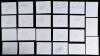 British international and club autographs 1960s onwards. A selection of over fifty individual signatures on white cards. Players include Emile Heskey, Michael Owen, John Terry, Ray Clemence, Wayne Rooney, Frank Lampard, Stuart Pearce, Dave Watson (England - 2