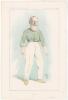 Arthur Fitzgerald Kinnaird, 11th Lord Kinnaird 1847-1923. Vanity Fair &lsquo;Men of the Day&rsquo; Supplement no. 2289. &lsquo;Soccer&rsquo; 11th September 1912. Original colour chromolithograph of Kinnaird by &lsquo;WH&rsquo;. The print, lightly mounted in modern mount, measures 10.5&rdquo;x15.7