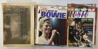 DAVID BOWIE MAGAZINES AND NEWSPAPER CUTTINGS