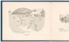 &lsquo;Sport for All Ages and Limited Purses&rsquo;. Sketches by W. Ralston. Published by David Bryce & Son., Glasgow c.1899. 32pp. Humorous sporting scenes illustrating the &lsquo;probable cost&rsquo; of each sport, including cricket reference on p10 with likely cost to the wic - 2