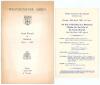 &lsquo;Frank Worrell of Barbados 1924-1967&rsquo;. Order of Thanksgiving for Worrell held at Westminster Abbey on 7th April 1967. Some age toning to front wrapper, otherwise in good condition. Also an Order of Service for the memorial tribute service held for Worrell