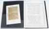 Brian Johnston. Broadcaster and cricket commentator. An interesting selection in two matching folders comprising poetry, scripts and letters from the estate of Brian Johnston. Contained in one folder is a large collection of original poems about spin bowl - 6