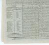 &lsquo;The English Chronicle&rsquo;. Original early newspaper for 21st August 1800. The rear page column 1 features a report on &lsquo;a Grand Match of Cricket [was] played, on Marshe&rsquo;s New Ground, Rochester, between Twelve Gentlemen of England, against Nineteen Gentlemen 