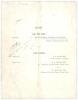 New Zealand tour to England 1949. Official menu for the British Sportsman&rsquo;s Club luncheon given to the New Zealand Cricket team held at The Savoy Hotel, London on 12th April 1949. The menu with cartoon cover illustration by Tom Webster. To inside and rear - 3