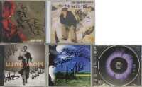DAVID BOWIE BAND MEMBERS - SIGNED CDS