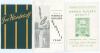 Nottinghamshire C.C.C. Benefits 1948 & 1950. Three official Benefit booklets/ folding cards, one signed. One booklet for the 1948 benefit to Joe Hardstaff Jnr. (Nottinghamshire, Europeans, Auckland & England 1930-1955). Very good condition. Also two foldi