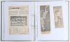 Derbyshire C.C.C. 1950s-1980s. Black file comprising newspaper and magazine cuttings, pages etc. with well over two hundred signatures of individual players and multi-signed Derbyshire teams. Signatures include Bolus, Gibbs, Taylor, Rumsey, Morgan, Rhodes - 2