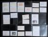 West Indies Test cricketers 1920s onwards. A large selection of over ninety signatures, mainly modern, some earlier, the majority signed to white &lsquo;West Indies Test Player&rsquo; cards, some on pieces laid down, some loose, and other cards. Earlier signatures in - 2