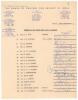 India tour of Pakistan 1978. Rarer official autograph sheet with printed title and players&rsquo; names, fully signed in ink by all eighteen listed members of the touring party with the exception of the manager. Signatures include Bedi (Cpt), Gavaskar, M. Amarn
