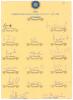 India tour of Sharjah for the Champion&rsquo;s Trophy Tournament November/December 1986. Official autograph sheet/card with printed title and players&rsquo; names, fully signed in ink by all sixteen listed members of the India touring party. Signatures include Kapil 