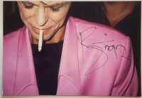DAVID BOWIE SIGNED PHOTO
