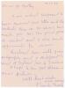 Indian Test cricketers. Three handwritten single page letters signed by Indian Test cricketers replying to requests for signed photographs/autographs from the various correspondents. Signatures are Chandrakant Borde (fifty five Tests, 1958-1969) dated Nov