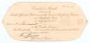Arthur William Fitzroy Somerset. Sussex & London County 1892-1905. &lsquo;Earl of Sheffield&rsquo;s XI v South Africa 1894&rsquo;. Rare original shield shaped folding invitation card, &lsquo;Cricket Match between the South African Eleven and The Earl of Sheffield&rsquo;s Eleven in She - 2