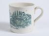 &lsquo;Our Captain&rsquo;s made a Century. But now he&rsquo;s bowled at last, you see&rsquo;. Victorian cricket mug with transfer printed image of the Captain being bowled with bowler, wicket-keeper and fielders. 3&rdquo; tall. Minor wear to rim and base otherwise in good condition. c - 3